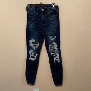 American Eagle curvy super hi-rise jegging